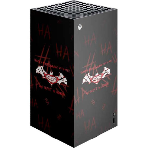 DC Comics The Joker Plenty Wrong With Me XBox Series X Digital Edition Console Skin